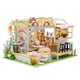 thumbnail image 2 of Casa de muñecas de madera hecha a mano juguete de ensamblaje Tmvgtek en miniatura para regalo suministros para el hogar, 2 of 9