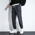 thumbnail image 3 of Ketyyh-chn99 Mens and Big Mens Regular Fit Straight Leg Flat Front Pant GY2,2XL, 3 of 3