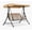 Cream, variant on PURPLE LEAF 3 Seat Patio Swing Chair, Outdoor Porch Swing Glider with Adjustable Canopy, Side Pouches, Breathable Seat and Back, for Garden and Poolside, Khaki