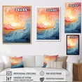 thumbnail image 4 of Designart "Pastel Sunset with Bold Colors I" Landscape & Nature Floater Framed Wall Decor, 4 of 7