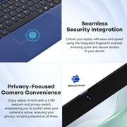 15.6 inch FHD Laptop,32GB RAM 2TB SSD 8 cores Intel i5-12450H(Beat AMD R5 5500U,up to 4.4 GHz) Student-Laptop,Computer with Backlit Keyboard Fingerprint ,Blue