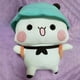 thumbnail image 5 of Nuevo oso de peluche de panda Bubu y Dudu, lindo oso panda de dibujos animados, muñeco de peluche suave Kawaii, regalo para el día de los niños, 5 of 5