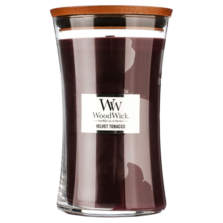 WoodWick® Velvet Tobacco Large Hourglass Candle 