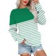 thumbnail image 3 of Gibobby Sudadera mujer Sudadera de Manga Larga para Mujer de Gran tamaño de otoño de Talla Grande(Verde,G), 3 of 4