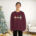 thumbnail image 5 of Women Sweatshirts, Christmas Chicken Sweatshirts, Chicken Sweatshirts, 5 of 5