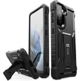 thumbnail image 1 of for Samsung Galaxy S21+ Plus 5G Case, Dual Layer Shockproof Heavy Duty Case for Samsung S21 Plus 5G Phone Built-in Kickstand, Without Screen Protector (Black, 6.7 inch), 1 of 6