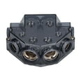thumbnail image 2 of Power Distribution Block, Fuse Holder 0 In 2/4/8 Out Zinc Alloy Nickel Plating  For Car Audio Amp, 2 of 8
