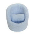 thumbnail image 3 of funtasica Accessoire Photo Bébé Confortable Décor Mini Canapé pour Commémoration Fête Nouveau-Né Bleu, 3 of 9