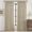 Cream (Solid)-40"W x 108"L (Pack of 2), variant on Greige (Textured) 40"W x 108"L (Pack of 2) Pinch Pleated Full Blackout Linen Textured Window Curtains