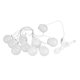 thumbnail image 1 of Luces de Espejo de Tocador de Led Frío, Luz de Maquillaje de 10 Bombas 6500K, PARACHUFE DE TOCADOR EN LA LUZ DE MAQUILLEJE DE BAÑO ESPEJO DE Bricolaje, 1 of 7