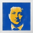 thumbnail image 2 of Stephen Chambers 26x26 White Modern Wood Framed Wall Art Titled - Zelenskyy 4, 2 of 6