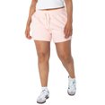 thumbnail image 3 of Celebrity Pink Women's and Women's Plus Tie Front Fleece Shorts, Sizes XS-4X, 3 of 6