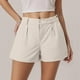 thumbnail image 1 of WILLBEST Pantalones Casuales Para Mujer, Cómodos Pantalones Cortos de Verano, Ligeros, Elásticos, de Tela Transpirable, Versátiles, Para Uso Diario, de Fácil Cuidado, Ideales Para El Tiempo Libre., 1 of 5