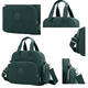 thumbnail image 2 of Bolso Mujer Nylon Multifuncional Con Usb Verde, 2 of 5