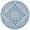Light Grey/Navy, variant on SAFAVIEH Courtyard Joey Medallion Indoor/Outdoor Runner Rug, Slate/Grey, 2'3" x 12'