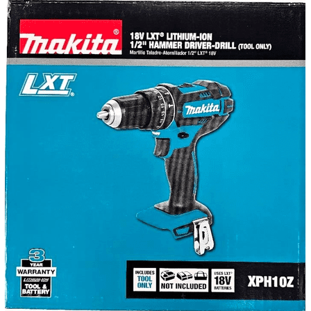 New Makita 18V XPH10Z Cordless 1/2 Battery Hammer Drill Driver XPH10 18 Volt LXT