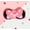 Pink Dots, variant on The Crème Shop- Hello Kitty 3D Plushie Sleep Mask
