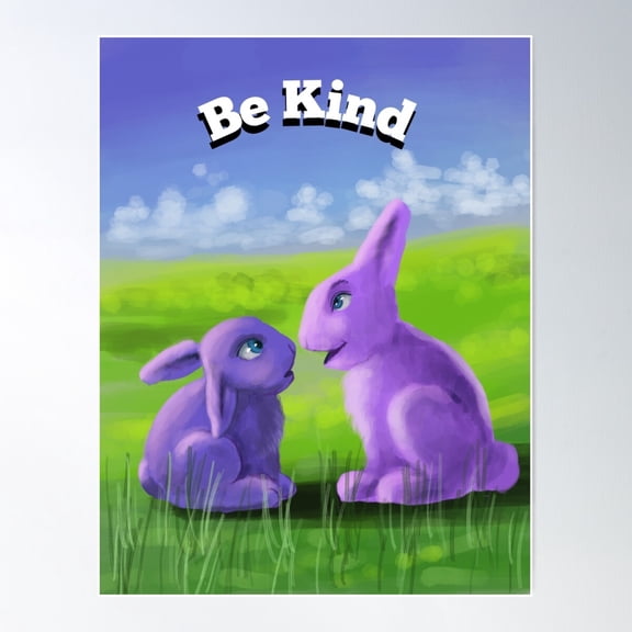 Be Kind - Classroom Decor - Kindergarten - 1St Grade - 2Nd Grade Poster Wall Art, Modern Wall Decor For Living Room Bedroom, 16x24 UNFRAMED