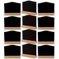 thumbnail image 1 of 12Pcs Mini Chalkboards Signs with Easel Stand Small Rectangle Blackboard Message Board Signs, 1 of 5