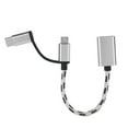 thumbnail image 2 of 2Pcs Transfert Connecteur Transfert Câblage, USB3.0 Électronique pour Ordinateur PC Gris, 2 of 8