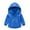 ZZD Blue, variant on Kids Boys Girls Winter Thicken Coat Solid Hooded Jacket Toddler Windproof Thick Warm Outwear
