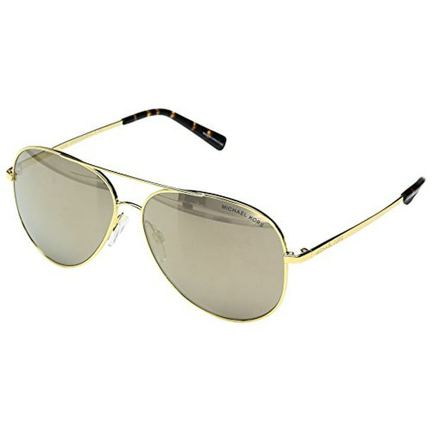 glæde udlejeren ordningen Michael Kors Kendall MK5016 56mm Gold/Light Brown Mirror/Dark Gold Fashion  Sunglasses - Walmart.com