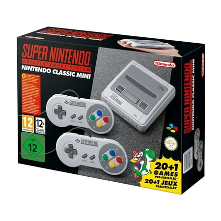 Super Nintendo Entertainment System SNES Classic Edition with Games (Best Snes Co Op Games)