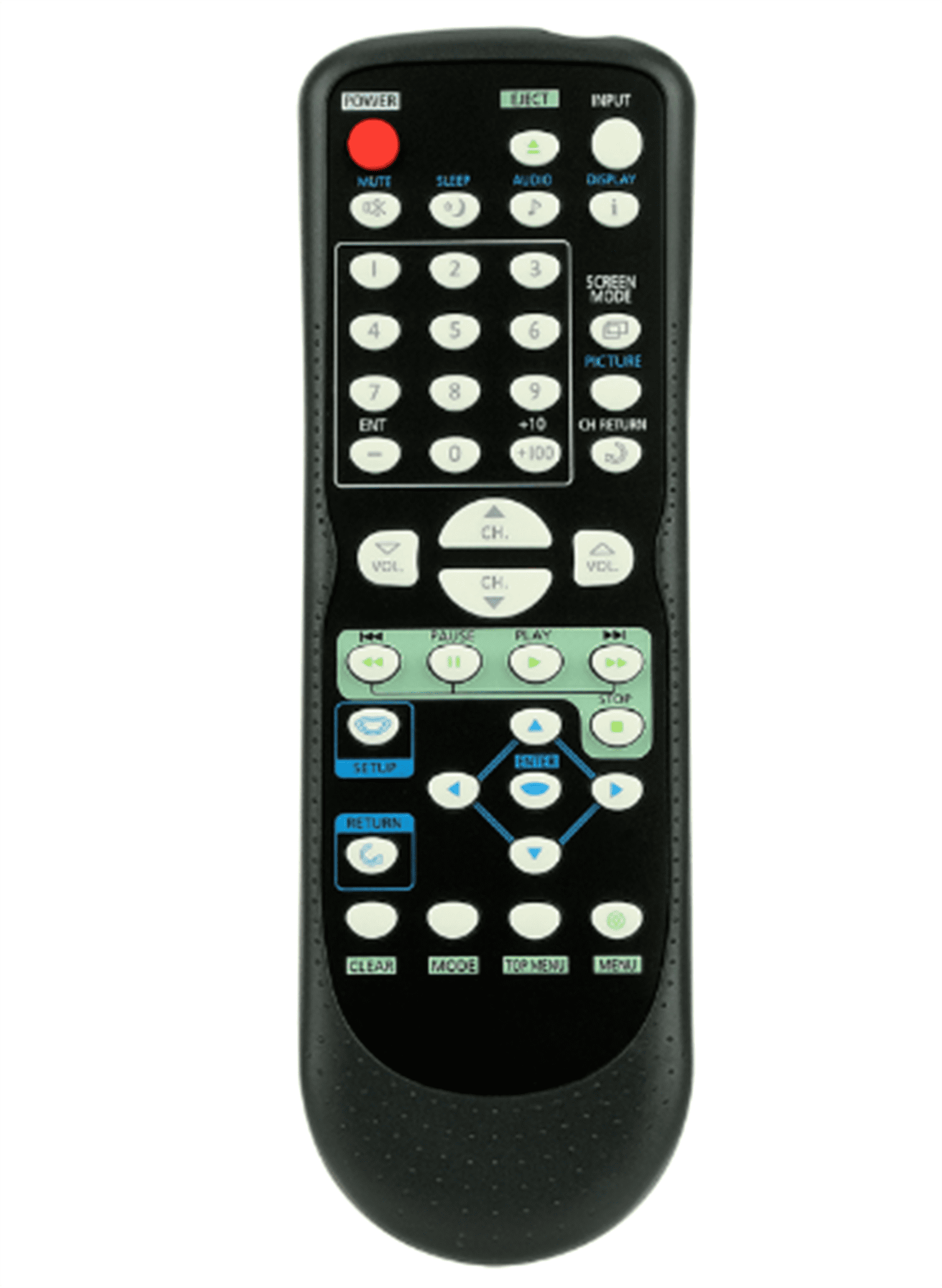 New NF605UD Remote Control Replaced Compatible with Emerson TV DVD