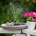 thumbnail image 2 of Solar Fountain Floating Water Fountain Pump Free-Standing Floating Style Fountain for Bird Bath 16cm, 2 of 6