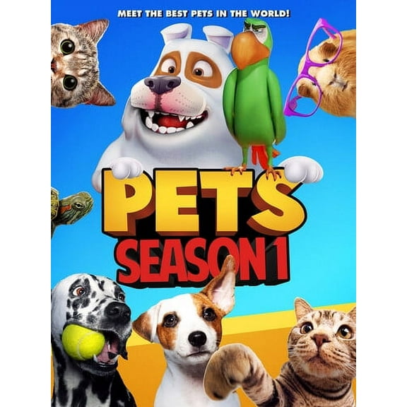 Pets Season 1 (DVD), Wownow, Animation