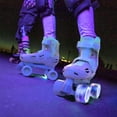 thumbnail image 5 of NEON 2-in-1 Kids Combo Skates with Light-up Wheels (Size:3-6), 5 of 10