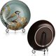 thumbnail image 2 of Iron Display Stand,2 Pack 8 Inch Iron Plate Holder Black Decorative Plate Holder Iron Easel Photo Plate Display Stand for Poster Frames, 2 of 4
