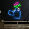 thumbnail image 2 of Glowneon Lighter Flower Neon Sign, Flower Led Sign, Flower Shop Decor, 2 of 5