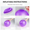 thumbnail image 3 of HSHDLDF Mini Pilates Ball Exercise Ball for Yoga 25cm Mini Yoga Ball, Core Ball,Small Workout Ball, Mini Stability Ball,Ballon Exercise Ball for Aadults, 3 of 7