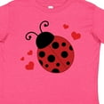 thumbnail image 4 of Inktastic Lady Bug and Hearts Girls Toddler T-Shirt, 4 of 5