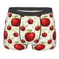 thumbnail image 4 of Goofa Fruit Apples Printed Men's Boxer Briefs Underwear, Moisture-Wicking Underwear, Trunk,Soft and Breathable Cotton Underwear-X-Large, 4 of 9