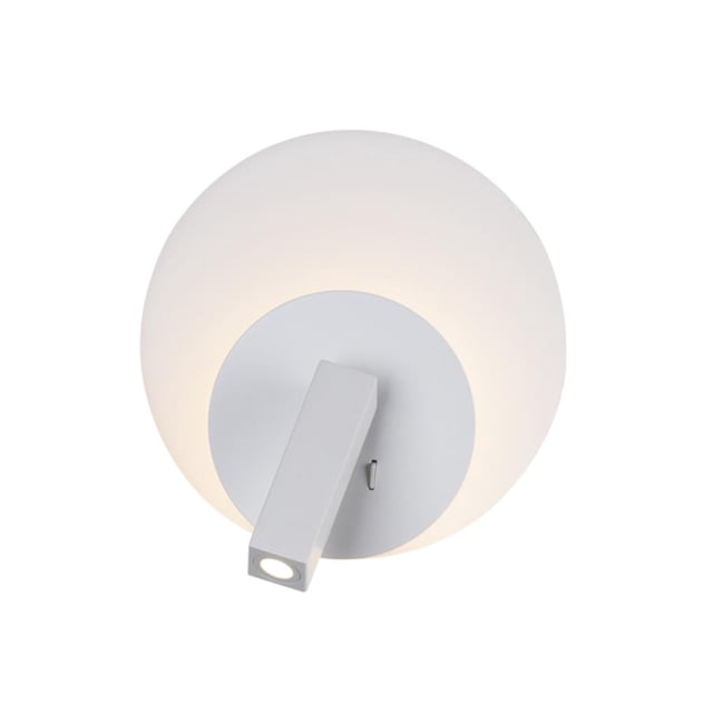 Bearachild Lámpara de pared simple Lámpara de lectura giratoria de 180 grados Lámpara de noche moderna con luz blanca cálida 3000K Luz decorativa LED Iluminación y accesorios Bearachild HA014447-00