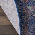 thumbnail image 5 of Nourison Global Vintage Boho Navy/Multicolor 6' x ROUND Area Rug, (6' Round), 5 of 8