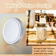 thumbnail image 3 of 6 Pcs Mason Jar Lids, Colored Tinplate Canning Lids with Label for Regular Mouth Mason Jar for Fermenting Pickling Meal Prep Freezing, Preserving, Silver(86mm), 3 of 7