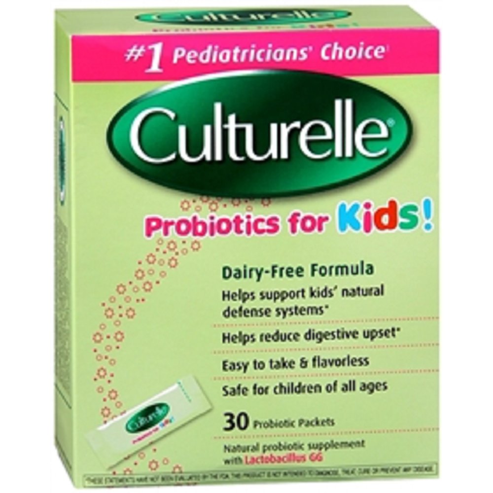 Culturelle Pediatric Probiotic Dietary Supplement 30 per Box