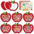 thumbnail image 2 of MALLMALL6 DIY Thank You Apple Shaped Cutouts Craft Kit, Teacher Appreciation Gift for School Classroom,6Counts, 2 of 6