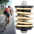 thumbnail image 4 of Amortiguador trasero Zulema de bicicleta de eje de titanio Oro de primavera, 4 of 8