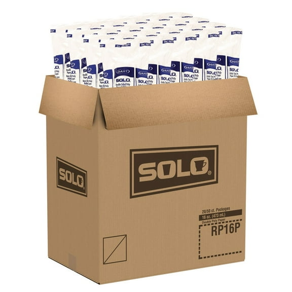 SOLO® CUP,DSP PAPER CLD,1000,WH RP16P-2050