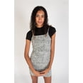 thumbnail image 2 of Cami Mini Dress with Mock Neck Tee - Women's Casual Layered Outfit, 2 of 4