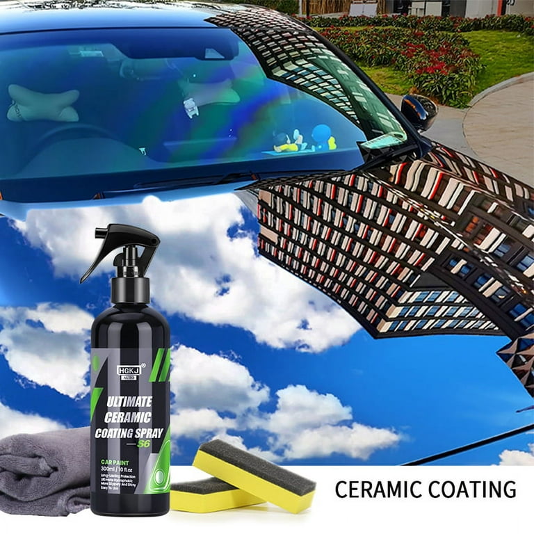 3PC Car Coating Agent Hand Spray Crystal Car Paint Waxing Glazing Crystal  SpraZp