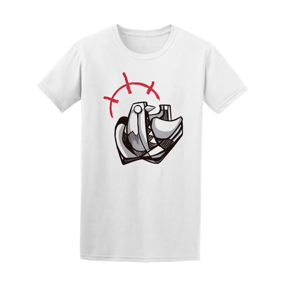 Dove Bird Drawing Tee Men's -Image by Shutterstock
