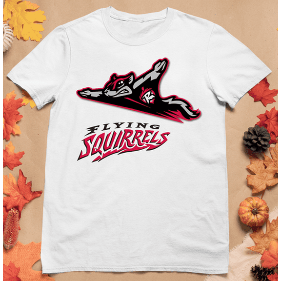 Richmond Flying Squirrels Men T-shirt White Tee S-5XL JJ4263