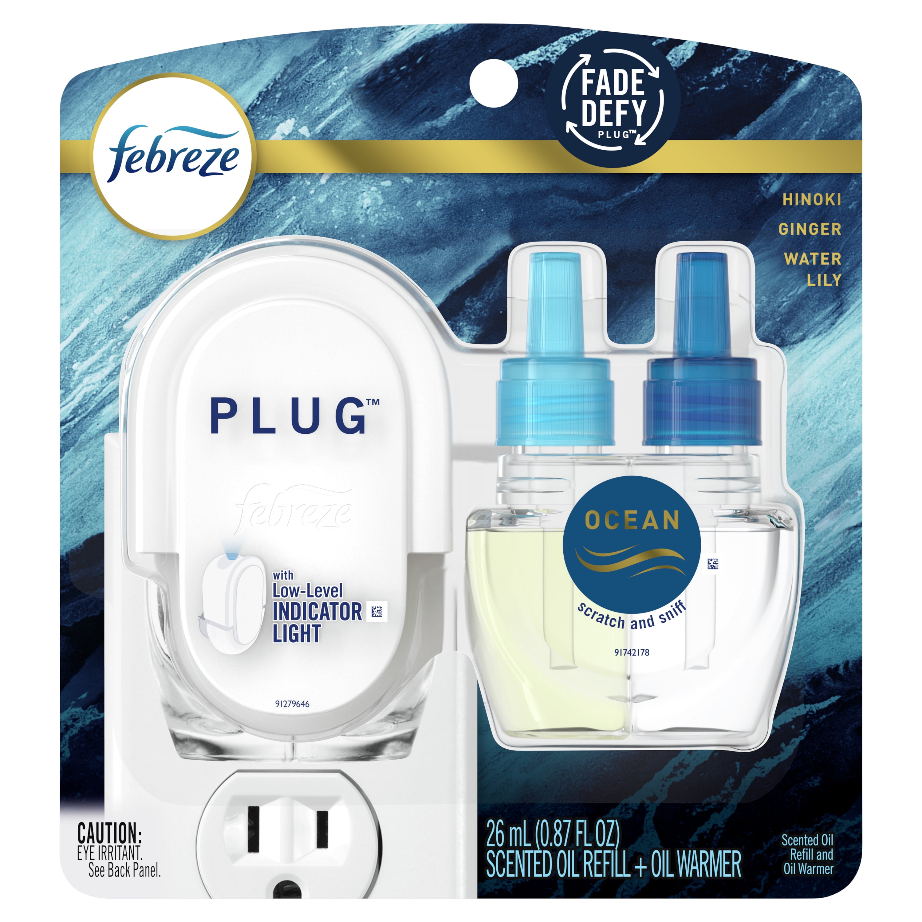 Febreze Plug Fade Defy 0.87 oz. Watermelon Scent Oil Automatic Plug-In Air  Freshener Refill (2-Count), Red - Yahoo Shopping