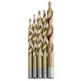 thumbnail image 1 of Titanium Coating Twist Step Drill Bits for Manual Pocket Hole Jig Master System 8-4/9-5/10-5/10-6/12-8mm Woodworking Tool, 1 of 4