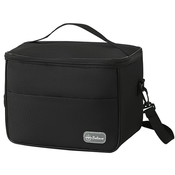 VICHVVY 13L Insulated Lunch Bag Reusable Lunch Box for Office Picnic Travel - Leakproof Cooler Tote Bag Organizer with Adjustable Shoulder Strap for Women/Men